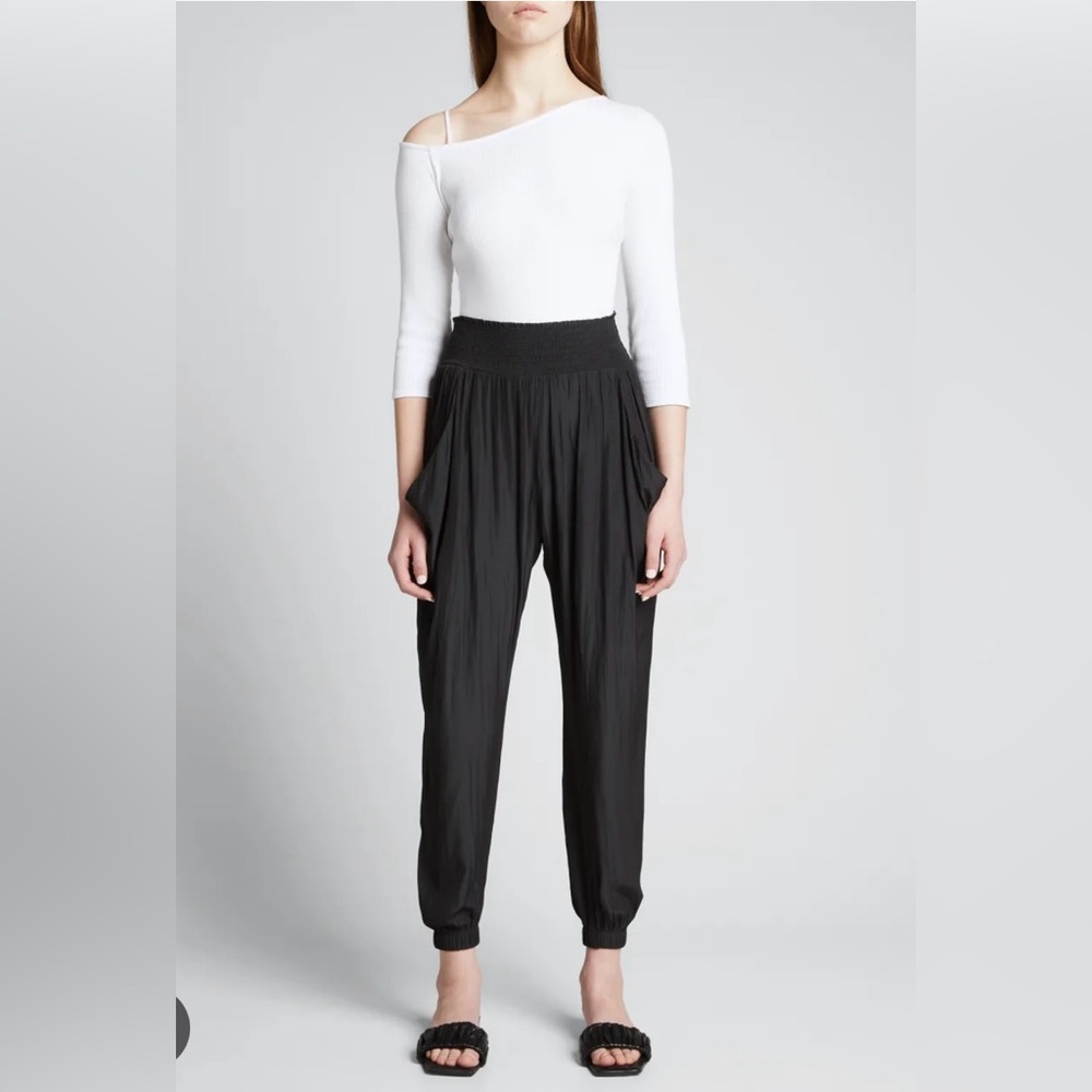 Ramy Brook - Summer Navy High-Waisted Pants